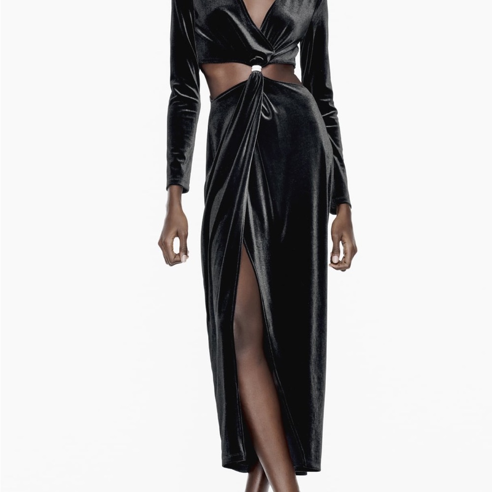 Zara Velvet Dress